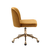 Temple &amp; Webster Juliet Velvet Home Office Chair