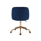 Temple &amp; Webster Juliet Velvet Home Office Chair