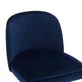 Temple &amp; Webster Juliet Velvet Home Office Chair