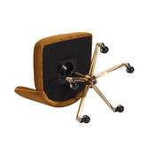 Temple &amp; Webster Juliet Velvet Home Office Chair
