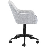 Temple &amp; Webster Grey Kinsey Fabric Office Chair