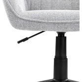 Temple &amp; Webster Grey Kinsey Fabric Office Chair