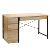 Temple &amp; Webster 2 Piece Beesly Office Desk &amp; Filing Cabinet Set