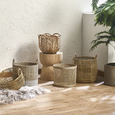 Temple &amp; Webster Dipped Seagrass Basket