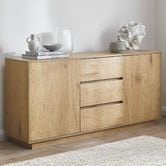 Temple &amp; Webster Natural Rhet Sideboard Buffet