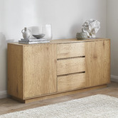 Temple &amp; Webster Natural Rhet Sideboard Buffet