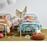 Temple &amp; Webster Bailey Metal Single Kid's Bed Frame