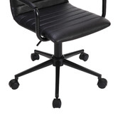 Temple &amp; Webster Mose Faux Leather Office Chair