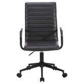 Temple &amp; Webster Mose Faux Leather Office Chair