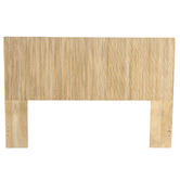Temple &amp; Webster Natural Anika Mango Wood Bedhead