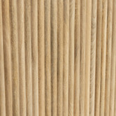 Temple &amp; Webster Natural Anika Mango Wood Bedhead