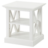Temple &amp; Webster White Hamptons Side Table