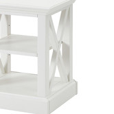 Temple &amp; Webster White Hamptons Side Table
