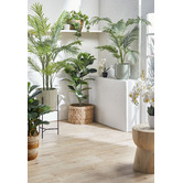 Temple &amp; Webster 120cm Potted Faux Fiddle Leaf Fig Tree