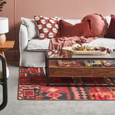 Temple &amp; Webster Khanh Rectangular Glass-Top Coffee Table