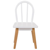 Temple &amp; Webster Kids&#039; White &amp; Natural Isla Chairs