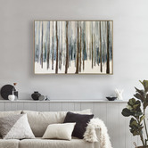 Temple & Webster Forest Tree Canvas Wall Art