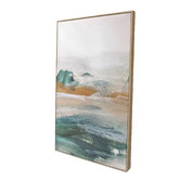 Temple &amp; Webster Haze Framed Canvas Wall Art