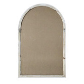 Temple &amp; Webster Hamptons Whitewashed Arched Wooden Mirror