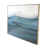 Temple &amp; Webster Ripple Framed Canvas Wall Art