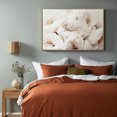 Temple &amp; Webster Peony Canvas Wall Art