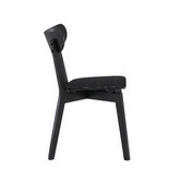 Temple &amp; Webster Black Larsen Wooden Dining Chairs