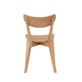 Temple &amp; Webster Natural Larsen Wooden Dining Chairs