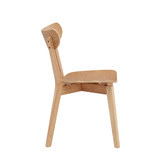 Temple &amp; Webster Natural Larsen Wooden Dining Chairs