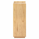 Temple &amp; Webster Natural Rhet 5 Drawer Tallboy