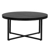Temple &amp; Webster Boras 80cm Round Coffee Table