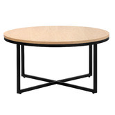 Temple &amp; Webster Boras 80cm Round Coffee Table