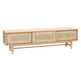 Temple &amp; Webster 180cm Inari Rattan TV Unit