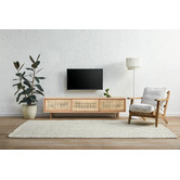 Temple &amp; Webster 180cm Inari Rattan TV Unit