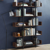 Temple &amp; Webster Large Karloff 5 Tier Bookshelf