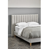 Temple &amp; Webster Oat White Charlotte Bed Base
