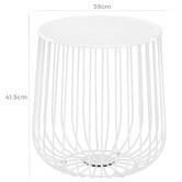 Temple &amp; Webster Trevi Wire Side Table