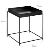 Temple &amp; Webster Como Steel Side Table