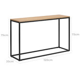 Temple &amp; Webster Boras Console Table