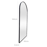 Temple &amp; Webster Arch Full Length Floor Mirror