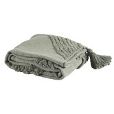 Temple &amp; Webster Hallie Cotton Tufted Throw