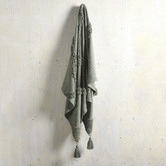 Temple &amp; Webster Hallie Cotton Tufted Throw
