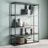 Temple &amp; Webster Black Boras Bookshelf