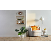 Temple &amp; Webster Killian Oversized Swivel Armchair