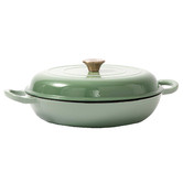 Temple &amp; Webster Sage 3.5L Cast Iron French Pan