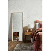 Temple &amp; Webster Blonde Block Full Length Mirror