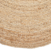 Temple &amp; Webster Natural Alba Hand-Woven Jute Round Rug