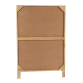 Temple &amp; Webster Natural Anya Mango Wood &amp; Rattan 5 Drawer Chest