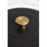 Temple &amp; Webster 3.5L Cast Iron French Pan