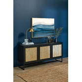 Temple &amp; Webster Poh Rattan Sideboard Buffet