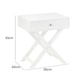 Temple &amp; Webster Twin Lakes Bedside Table